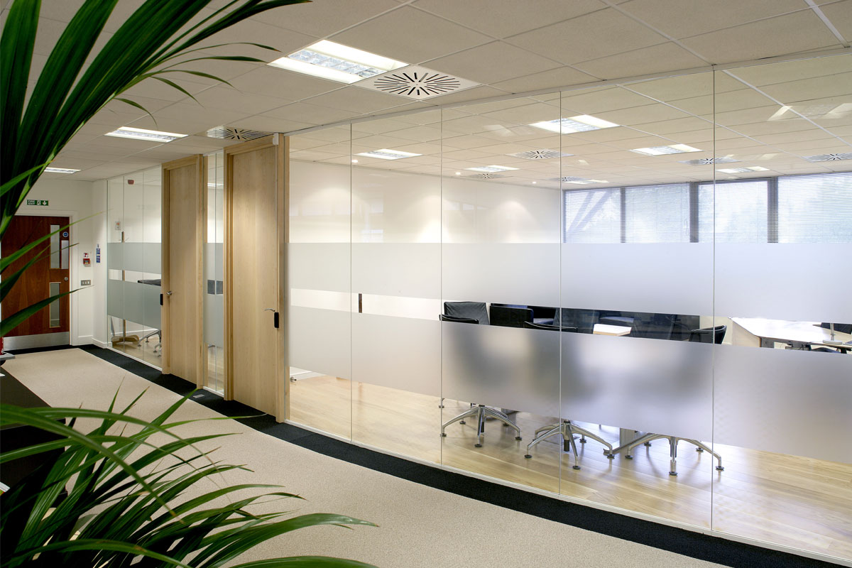 Glass Partition Installation