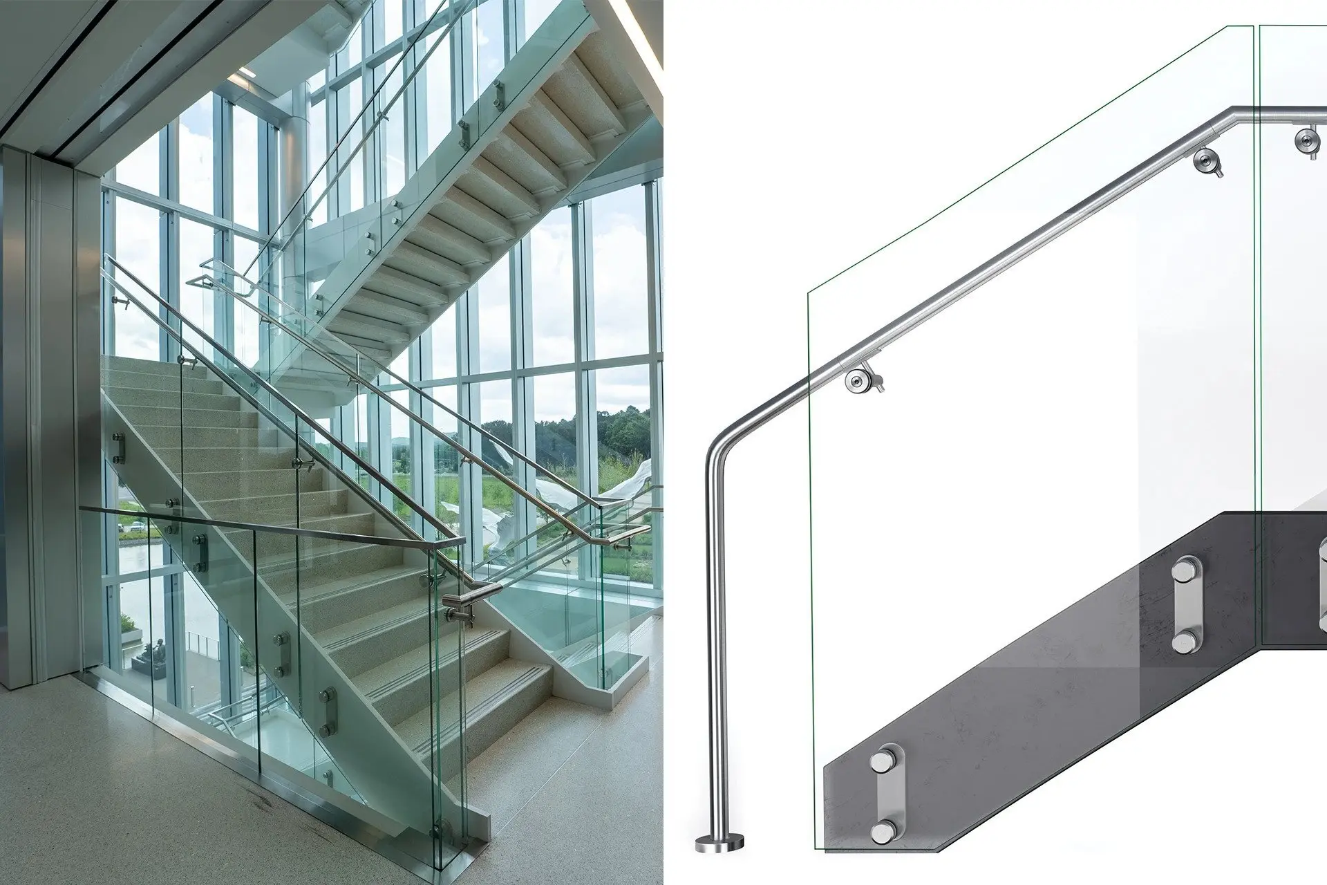 Glass Railing Installation